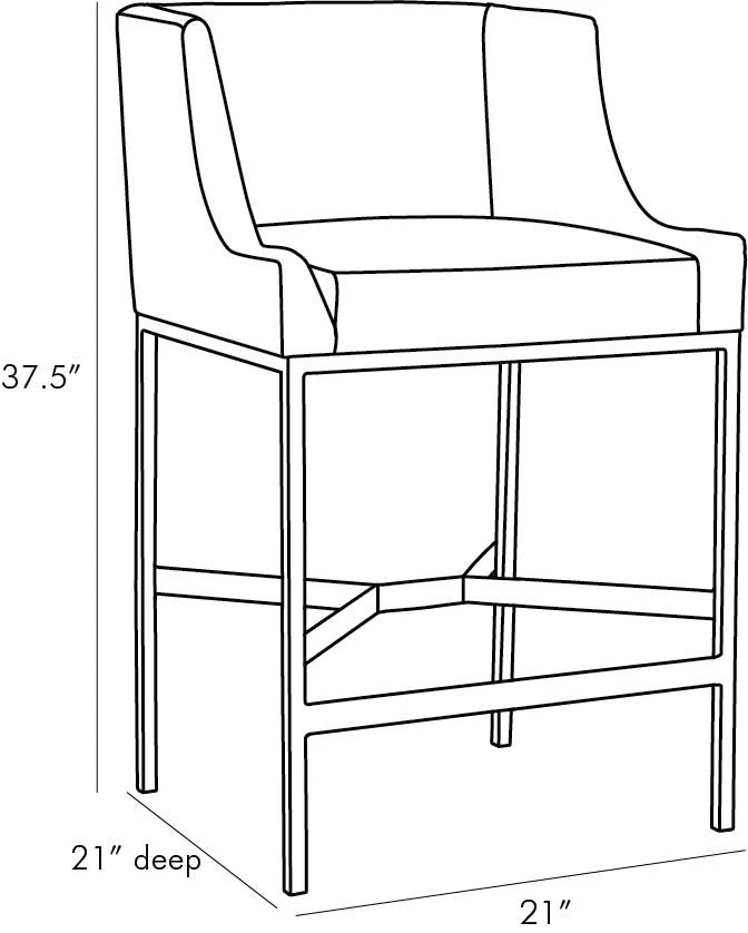 Arteriors Home New Arrivals Dalia Counter Stool Morel 11 Arteriors Home New Arrivals Dalia Counter Stool Morel