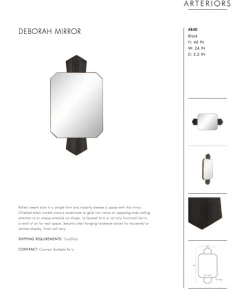 Arteriors Home Deborah Mirror 19 Arteriors Home Deborah Mirror