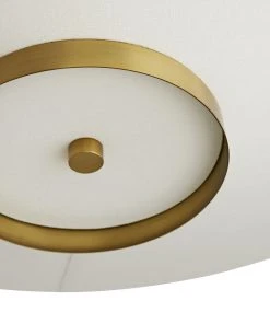 Arteriors Home Decker Semi Flush Antique Brass 14 Arteriors Home Decker Semi Flush Antique Brass