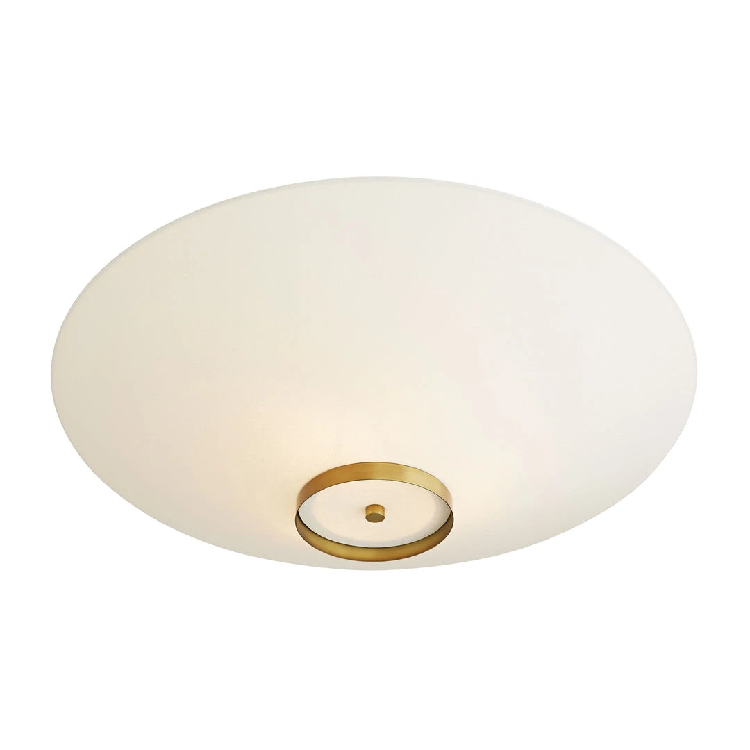 Arteriors Home Decker Semi Flush Antique Brass 6 Arteriors Home Decker Semi Flush Antique Brass