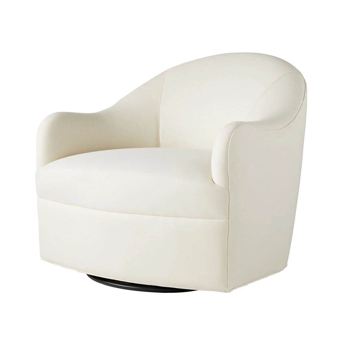 Arteriors Home Delfino Chair Muslin Swivel New Arrivals 3 Arteriors Home Delfino Chair Muslin Swivel New Arrivals