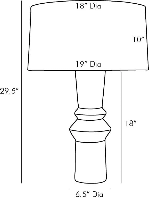 Arteriors Home New Arrivals Denton Lamp 8 Arteriors Home New Arrivals Denton Lamp