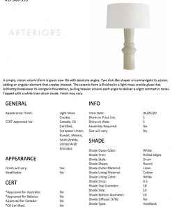 Arteriors Home New Arrivals Denton Lamp 16 Arteriors Home New Arrivals Denton Lamp