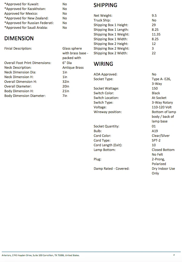 Arteriors Home Dreena Lamp New Arrivals 11 Arteriors Home Dreena Lamp New Arrivals