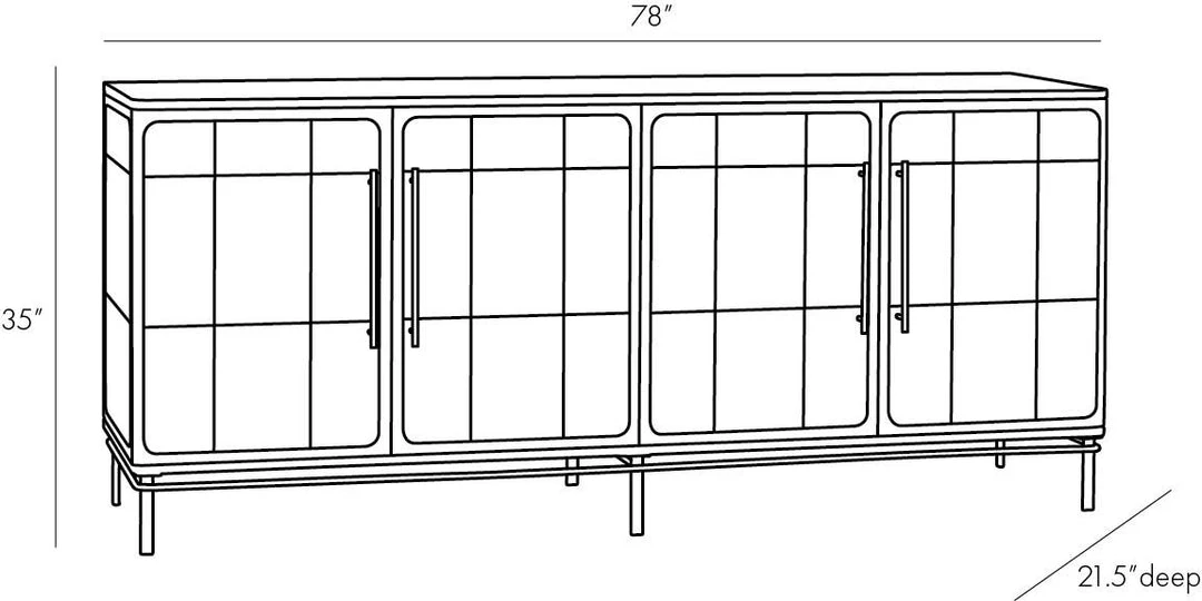 Arteriors Home Edison Credenza 13 Arteriors Home Edison Credenza