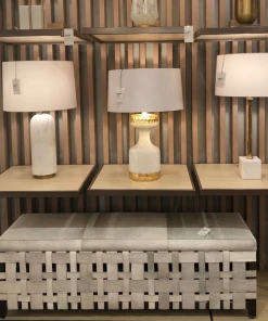 Arteriors Home Elis Bench White New Arrivals