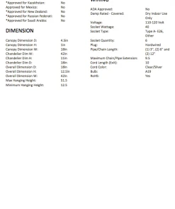 Arteriors Home Emerson Chandelier