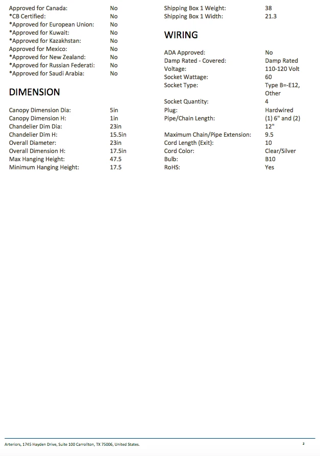 Arteriors Home Evelyn Chandelier Arteriors Home Evelyn Chandelier