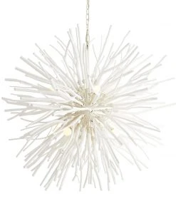 Arteriors Home Finch Chandelier White 16 Arteriors Home Finch Chandelier White