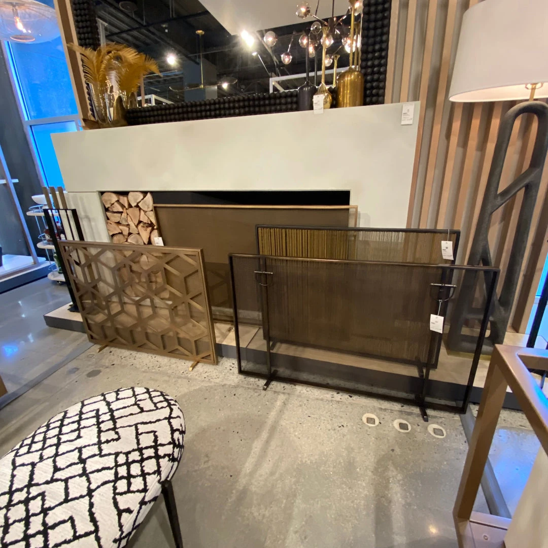 Arteriors Home Hathaway Fire Screen 5 Arteriors Home Hathaway Fire Screen