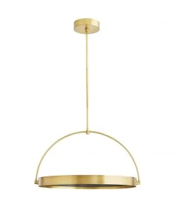 Arteriors Home New Arrivals Fisk Pendant Antique Brass