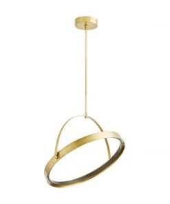 Arteriors Home New Arrivals Fisk Pendant Antique Brass
