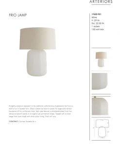 Arteriors Home New Arrivals Frio Lamp