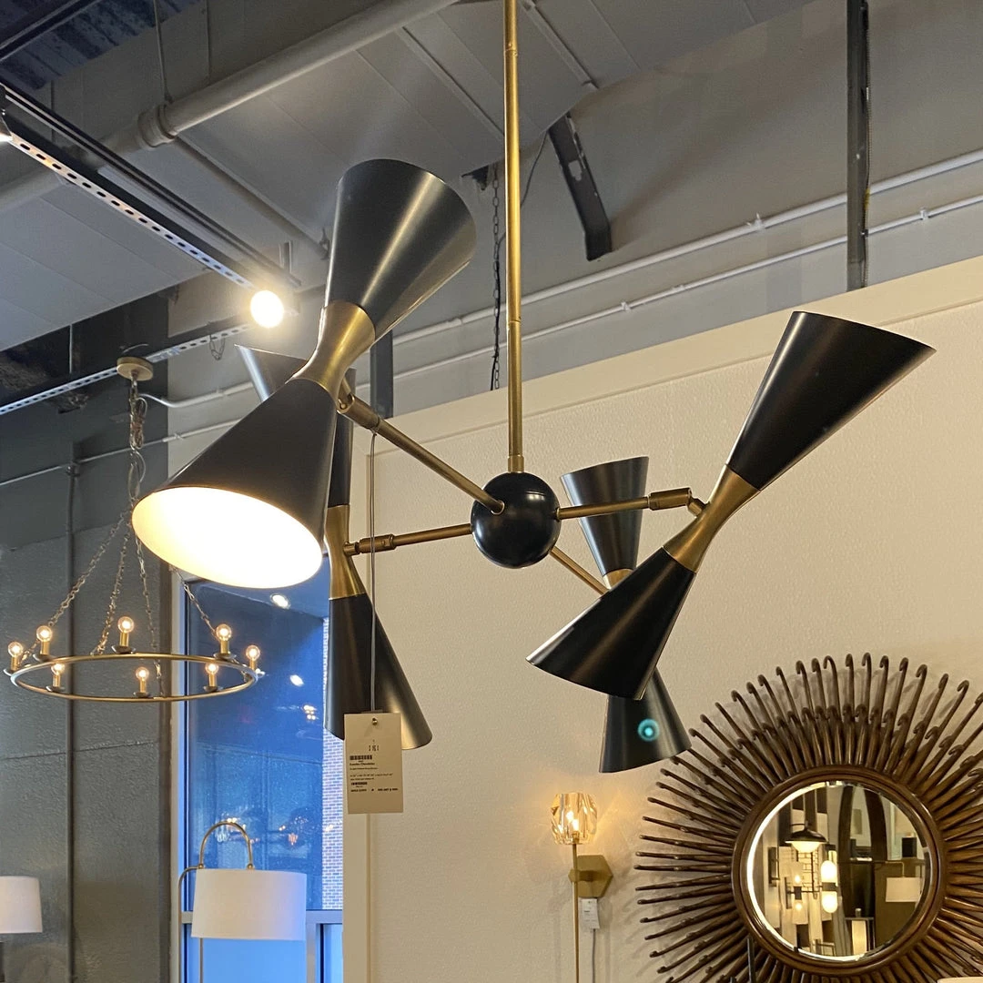 Arteriors Home New Arrivals Fuentes Chandelier Black 5 Arteriors Home New Arrivals Fuentes Chandelier Black