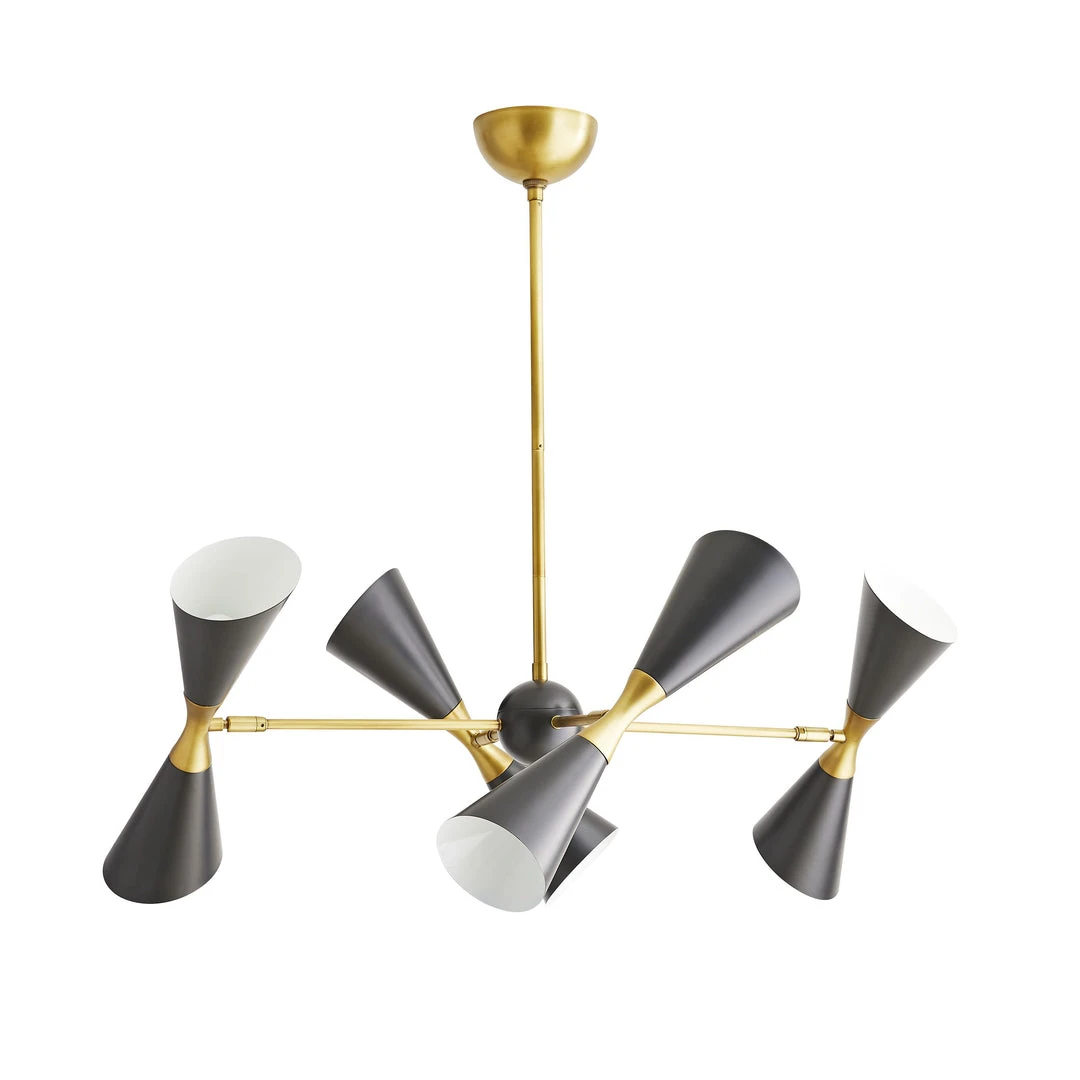 Arteriors Home New Arrivals Fuentes Chandelier Black 10 Arteriors Home New Arrivals Fuentes Chandelier Black