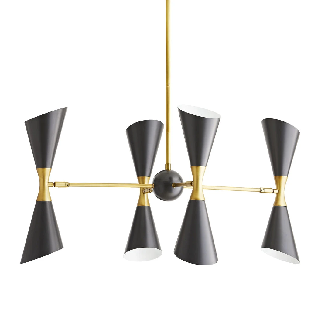 Arteriors Home New Arrivals Fuentes Chandelier Black 3 Arteriors Home New Arrivals Fuentes Chandelier Black