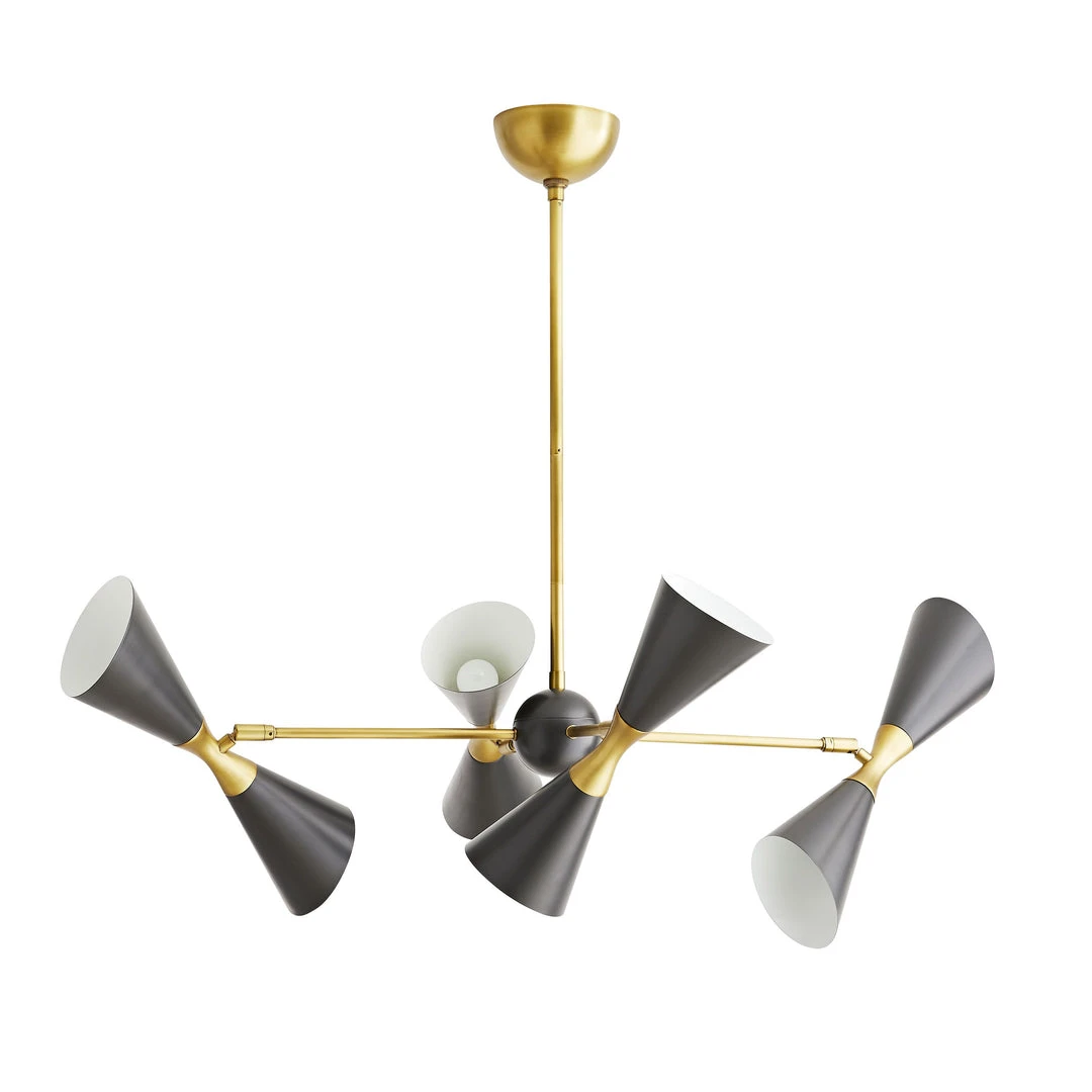 Arteriors Home New Arrivals Fuentes Chandelier Black 14 Arteriors Home New Arrivals Fuentes Chandelier Black