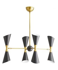 Arteriors Home New Arrivals Fuentes Chandelier Black 21 Arteriors Home New Arrivals Fuentes Chandelier Black
