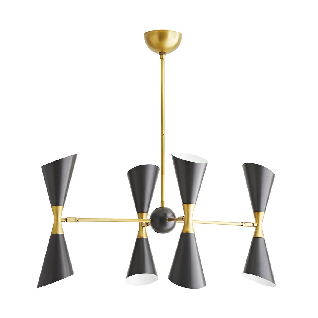 Arteriors Home New Arrivals Fuentes Chandelier Black 7 Arteriors Home New Arrivals Fuentes Chandelier Black