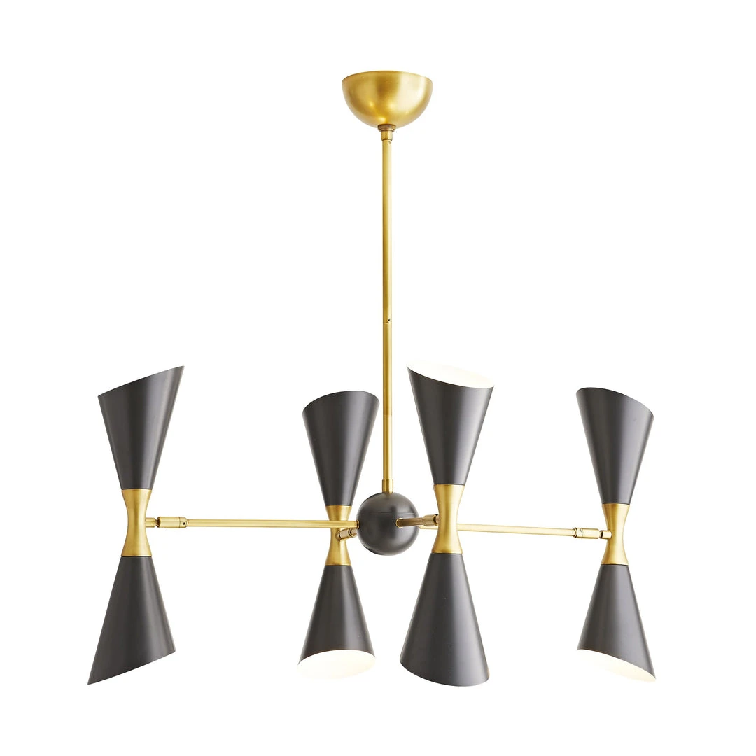 Arteriors Home New Arrivals Fuentes Chandelier Black 9 Arteriors Home New Arrivals Fuentes Chandelier Black