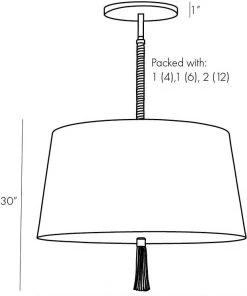 Arteriors Home New Arrivals Gladison Pendant Antique Brass