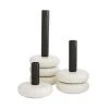 Arteriors Home Glaze Candlesticks Set Of Three 2 Arteriors Home Glaze Candlesticks Set Of Three