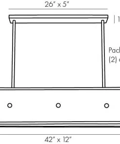 Arteriors Home New Arrivals Glendale Linear Chandelier 24 Arteriors Home New Arrivals Glendale Linear Chandelier