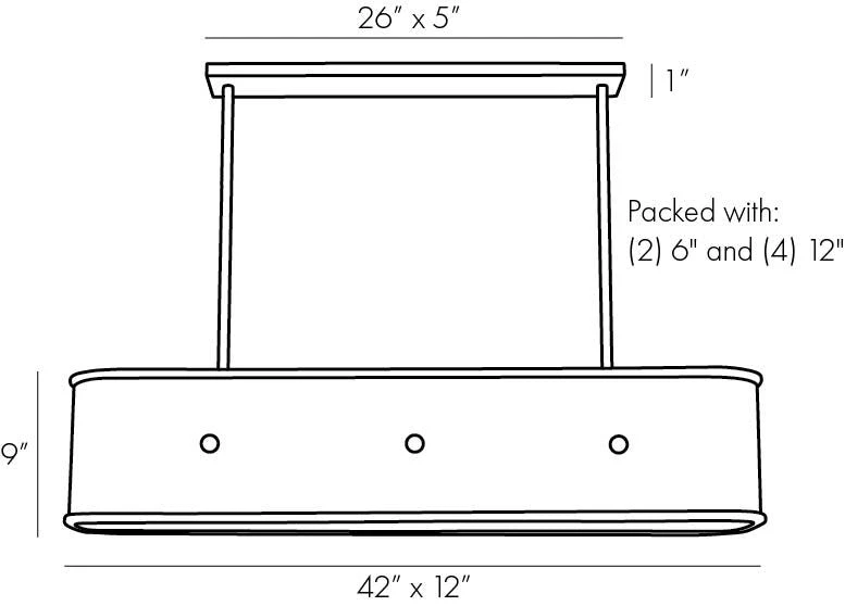 Arteriors Home New Arrivals Glendale Linear Chandelier 13 Arteriors Home New Arrivals Glendale Linear Chandelier