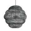 Arteriors Home Gwen Pendant Dark Gray