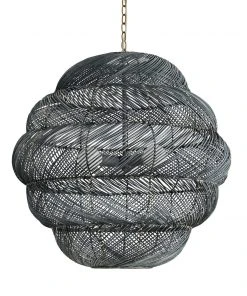 Arteriors Home Gwen Pendant Dark Gray