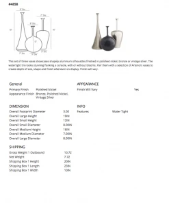 Arteriors Home Gyles Vases
