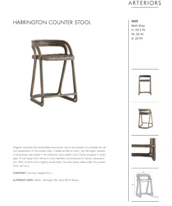 Arteriors Home Harrington Counter Stool 19 Arteriors Home Harrington Counter Stool