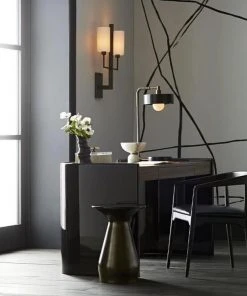 Arteriors Home New Arrivals Haven Accent Table Carbon