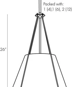 Arteriors Home Heloise Pendant Bronze