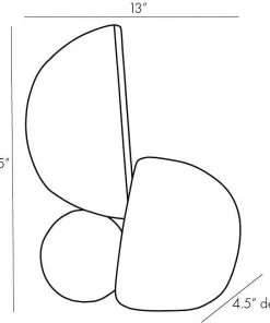 Arteriors Home Hiroshi Sculpture 15 Arteriors Home Hiroshi Sculpture