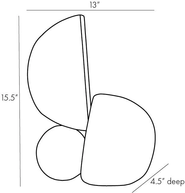 Arteriors Home Hiroshi Sculpture 8 Arteriors Home Hiroshi Sculpture