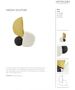 Arteriors Home Hiroshi Sculpture 17 Arteriors Home Hiroshi Sculpture
