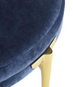 Arteriors Home Andrea Round Ottoman Blue New Arrivals 17 Arteriors Home Andrea Round Ottoman Blue New Arrivals