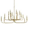 Arteriors Home New Arrivals Breck Large Chandelier Antique Brass 2 Arteriors Home New Arrivals Breck Large Chandelier Antique Brass