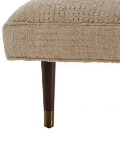 Arteriors Home Christophe Bench Almond Chenille 13 Arteriors Home Christophe Bench Almond Chenille