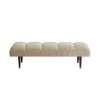 Arteriors Home Christophe Bench Almond Chenille 2 Arteriors Home Christophe Bench Almond Chenille