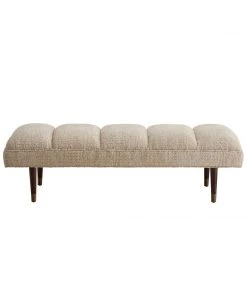 Arteriors Home Christophe Bench Almond Chenille