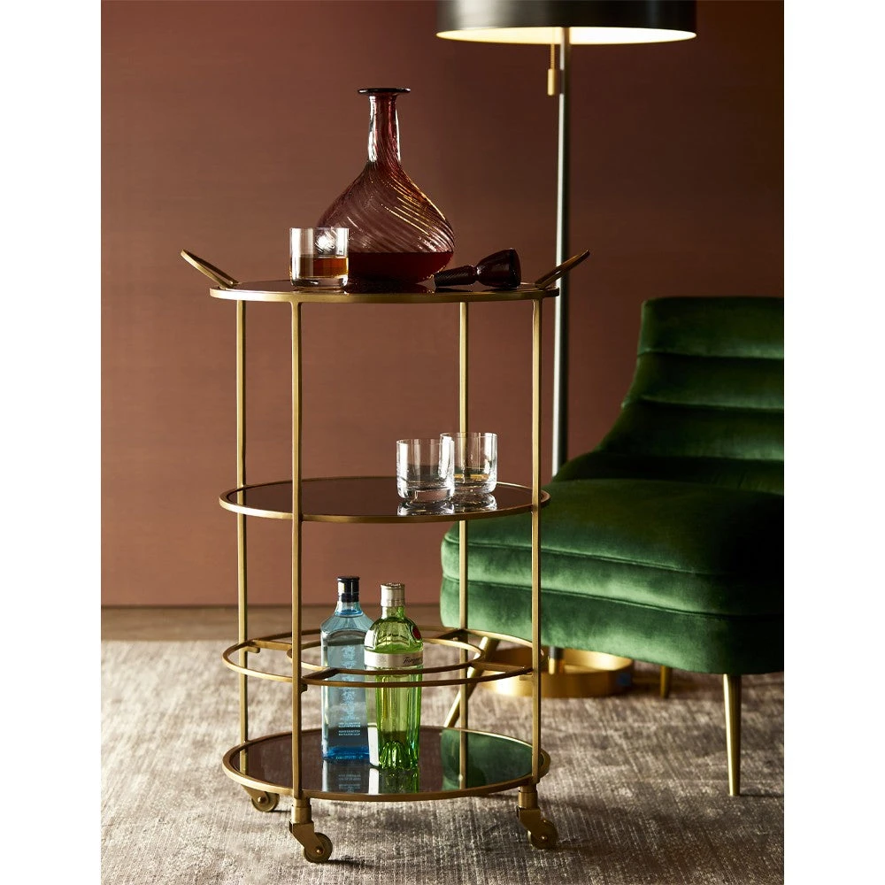 Arteriors Home New Arrivals Crestwood Bar Cart 5 Arteriors Home New Arrivals Crestwood Bar Cart
