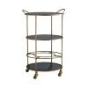 Arteriors Home New Arrivals Crestwood Bar Cart