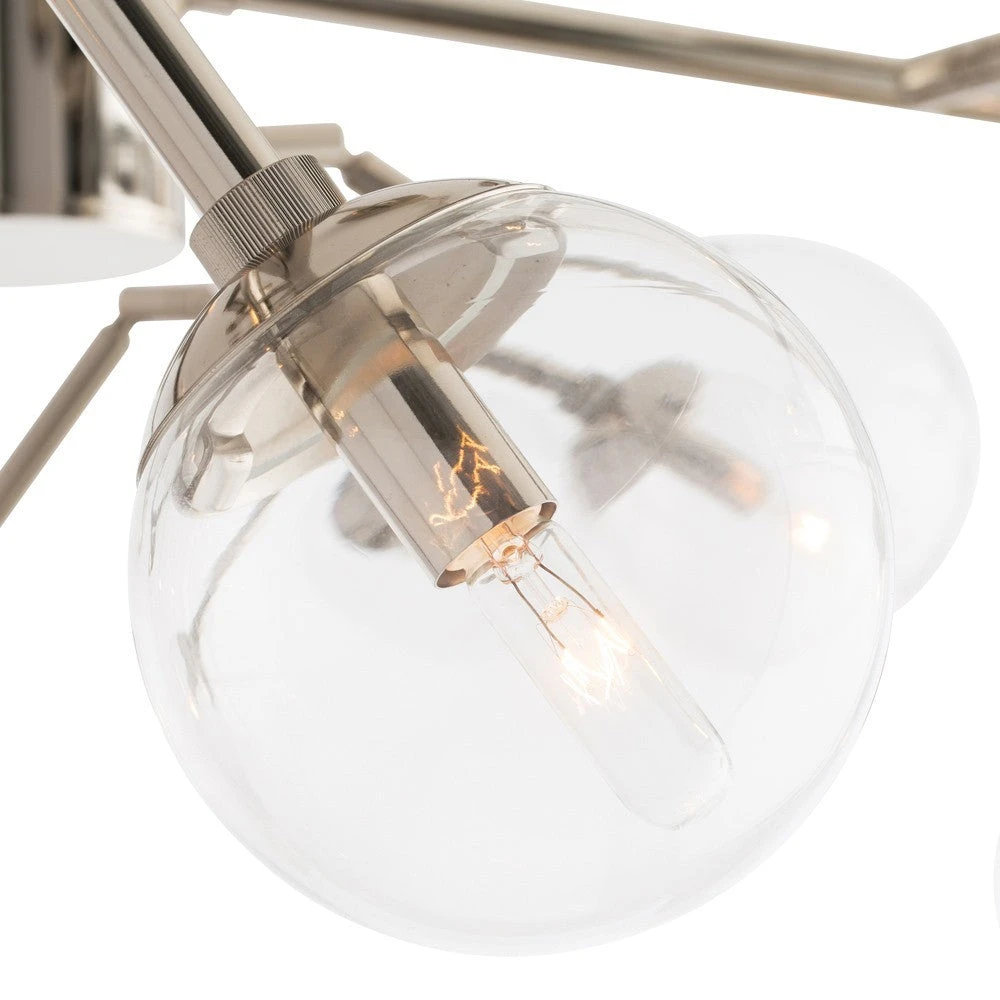 Arteriors Home Dallas Medium Chandelier Polished Nickel 4 Arteriors Home Dallas Medium Chandelier Polished Nickel