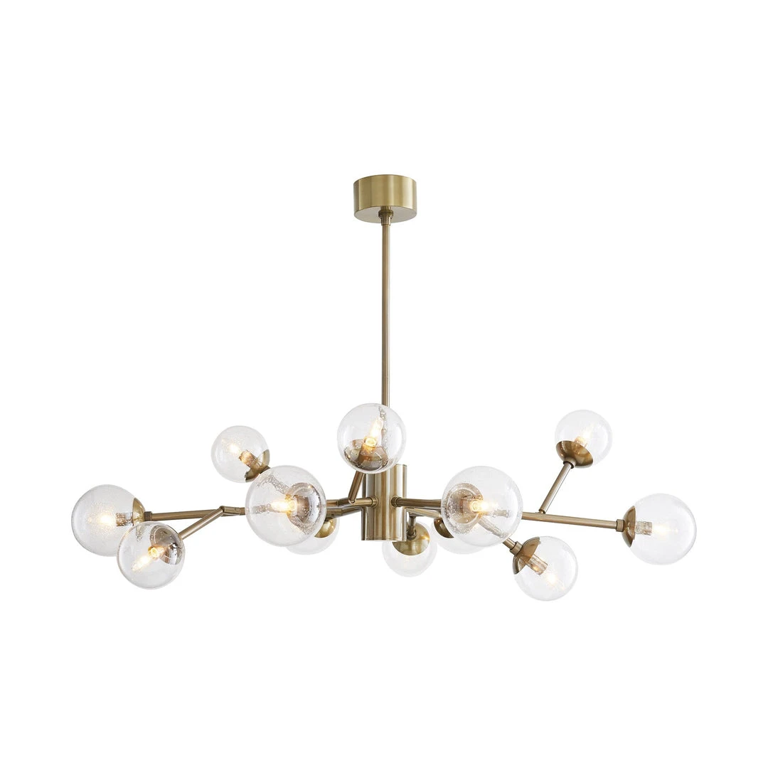 Arteriors Home New Arrivals Dallas Small Chandelier Vintage Brass 4 Arteriors Home New Arrivals Dallas Small Chandelier Vintage Brass