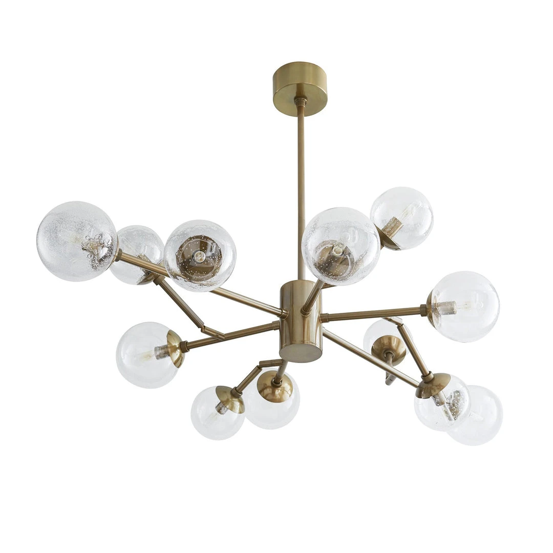 Arteriors Home New Arrivals Dallas Small Chandelier Vintage Brass 5 Arteriors Home New Arrivals Dallas Small Chandelier Vintage Brass