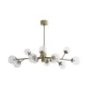 Arteriors Home New Arrivals Dallas Small Chandelier Vintage Brass