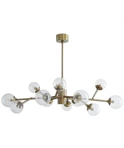 Arteriors Home New Arrivals Dallas Small Chandelier Vintage Brass