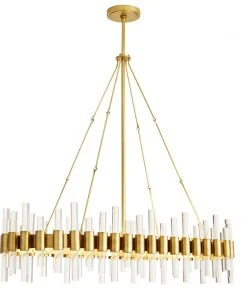 Arteriors Home Haskell Oval Chandelier 22 Arteriors Home Haskell Oval Chandelier